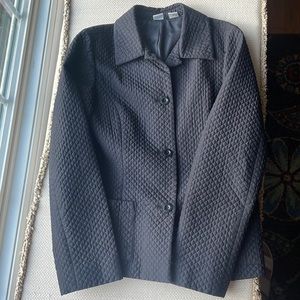 Beautiful Saks Fifth Avenue Quilted jacket/ blazer; Real Clothes